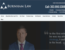 Tablet Screenshot of burnhamlaw.com